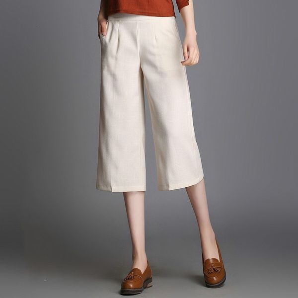 plus size 4xl casual high waist chiffon pant women solid color wide leg capris trouser spring summer ankle-length pants, Black;white
plus size 4xl casual high waist chiffon pant women solid color wide leg capris trouser spring summer ankle-length pants, Black;white