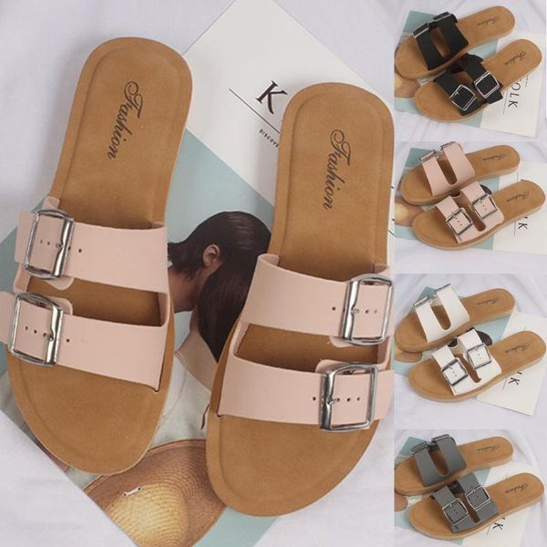 fashion cork sandals slipper women gladiator double buckles bring slides summer 2021 buckle strap beach slippers, Black
fashion cork sandals slipper women gladiator double buckles bring slides summer 2021 buckle strap beach slippers, Black
