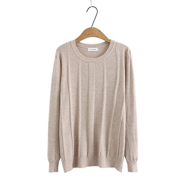 plus size o neck women loose knitted sweaters 2021 winter casual ladies solid pink khaki black sweater female pullovers women's, White;black
plus size o neck women loose knitted sweaters 2021 winter casual ladies solid pink khaki black sweater female pullovers women's, White;black