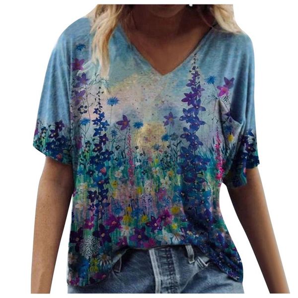 women's t-shirt magic pattern t-shirts plus size women short sleeve printed v-neck tee blusas mujer manga corta college students tshir, White
women's t-shirt magic pattern t-shirts plus size women short sleeve printed v-neck tee blusas mujer manga corta college students tshir, White