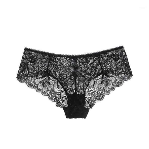 women's panties lace underwear high-end translucent ladies low waist briefs, Black;pink 
women's panties lace underwear high-end translucent ladies low waist briefs, Black;pink