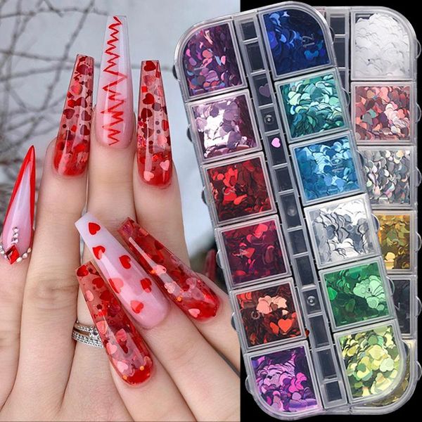 nail glitter sequins laser love heart butterfly mixed color sparkly flakes 3d art decorations accessories, Silver;gold
nail glitter sequins laser love heart butterfly mixed color sparkly flakes 3d art decorations accessories, Silver;gold