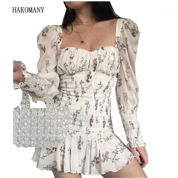 casual dresses 2021 women long puff sleeve slim mini short femme vestido summer beige print small flower elastic ruched dress, Black;gray
casual dresses 2021 women long puff sleeve slim mini short femme vestido summer beige print small flower elastic ruched dress, Black;gray