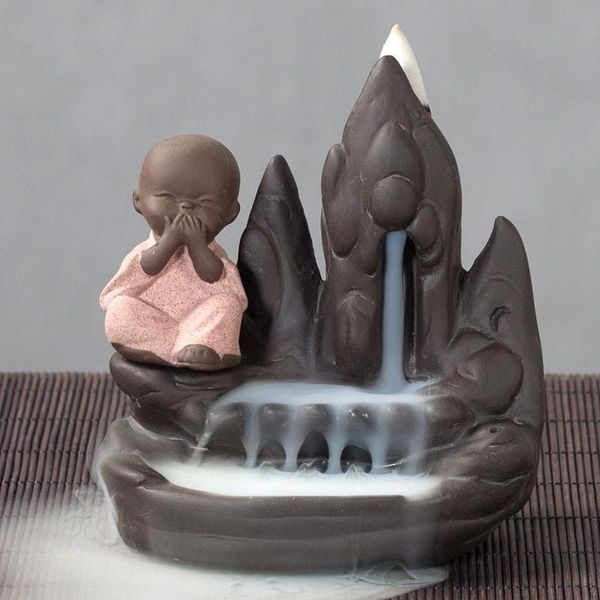 fragrance lamps ceramic little monk backflow incense burner creative stick holder home office decor small buddha waterfall aroma censer
fragrance lamps ceramic little monk backflow incense burner creative stick holder home office decor small buddha waterfall aroma censer