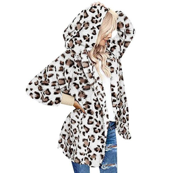 women's jackets ladies 2021 leopard print coat womens fashion flannel zipper cardigan clothes autumn plush hooded jacket manteau femme, Black;brown
women's jackets ladies 2021 leopard print coat womens fashion flannel zipper cardigan clothes autumn plush hooded jacket manteau femme, Black;brown