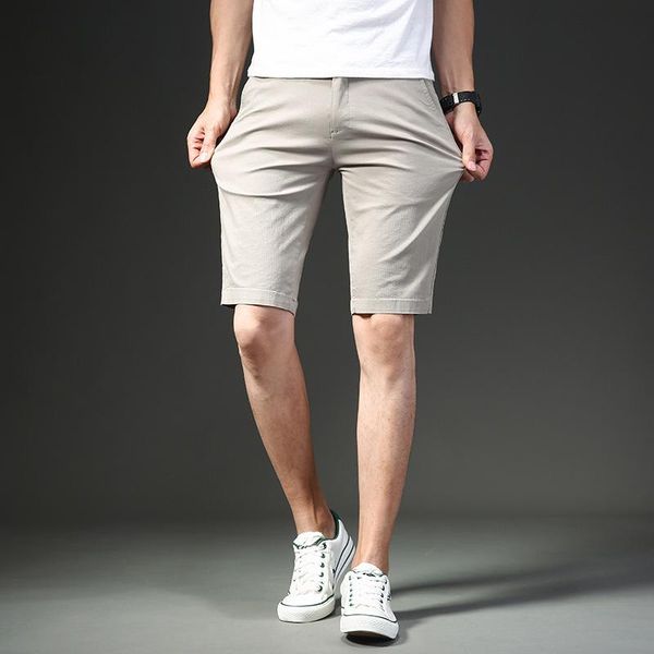 men summer thin khaki five points pants business casual slim light green shorts high-quality gray fi ve-point 28-38 men's, White;black
men summer thin khaki five points pants business casual slim light green shorts high-quality gray fi ve-point 28-38 men's, White;black