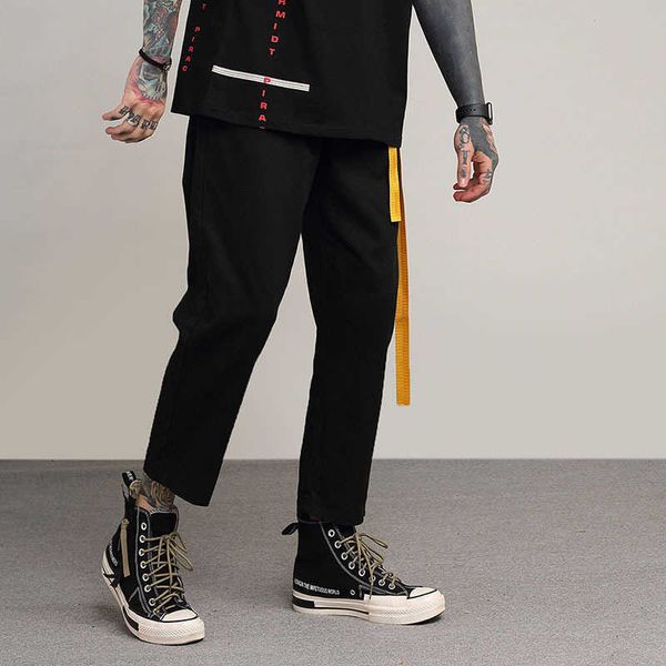 men's pants pant neverfunction ankle-length ribbon slim fashion pocket solid jogger sportswear men c lnil, Black
men's pants pant neverfunction ankle-length ribbon slim fashion pocket solid jogger sportswear men c lnil, Black