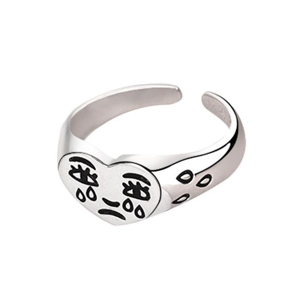 cluster rings fashion simple crying face female boho women love heart wedding girl engagement club jewelry, Golden;silver
cluster rings fashion simple crying face female boho women love heart wedding girl engagement club jewelry, Golden;silver
