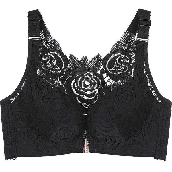 underwear women front button rose bra gather adjustment underwireless underwear big size plus size bra 95d 210623, Red;black
underwear women front button rose bra gather adjustment underwireless underwear big size plus size bra 95d 210623, Red;black