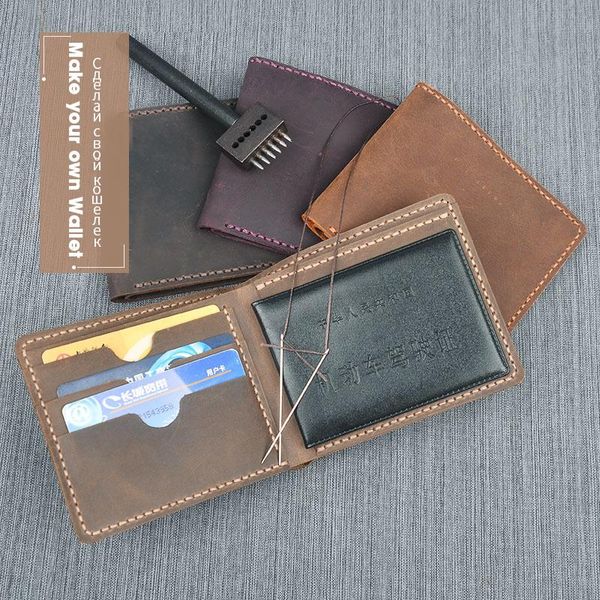 wallets 6pcs/set genuine leather wallet handmade diy men's short accessories make your own sets with 2021, Red;black
wallets 6pcs/set genuine leather wallet handmade diy men's short accessories make your own sets with 2021, Red;black