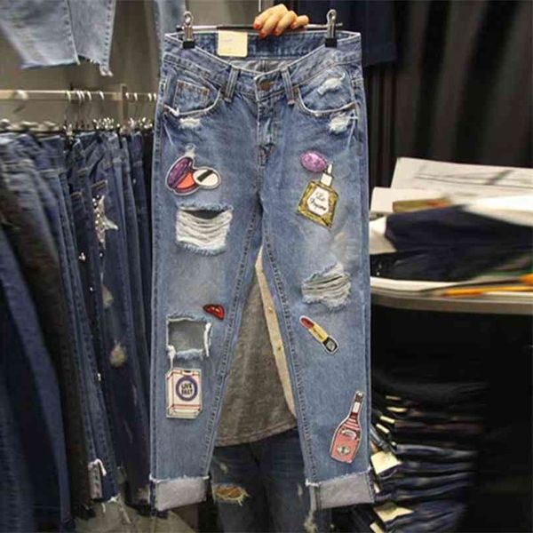 in stock korean style autumn fashion women's sequin hole denim pants girls students streetwear trousers jeans a3542 210915, Blue
in stock korean style autumn fashion women's sequin hole denim pants girls students streetwear trousers jeans a3542 210915, Blue