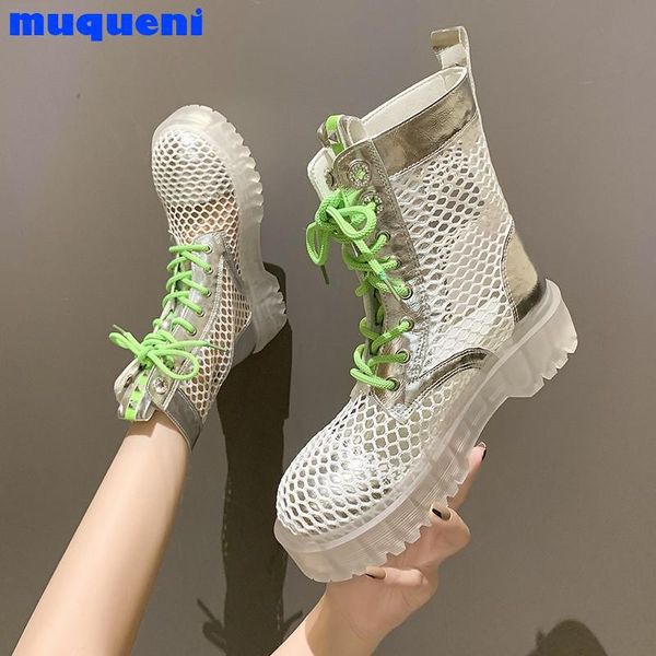 sandals 2021 fashion trend transparent jelly thick-soled motorcycle boots spring and summer hollow breathable women's, Black
sandals 2021 fashion trend transparent jelly thick-soled motorcycle boots spring and summer hollow breathable women's, Black