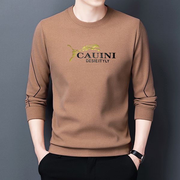 21 spring and autumn long sleeve t-shirt men's round neck printed youth korean loose double-sided cashmere casual sweater men, Black
21 spring and autumn long sleeve t-shirt men's round neck printed youth korean loose double-sided cashmere casual sweater men, Black