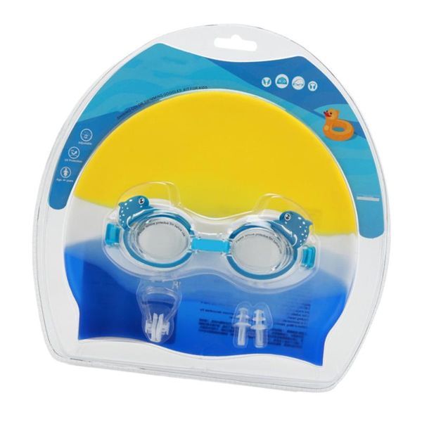 set children silicone swimming hat anti-fog diving goggles nose clip earplugs kids supplies (blue) caps
set children silicone swimming hat anti-fog diving goggles nose clip earplugs kids supplies (blue) caps