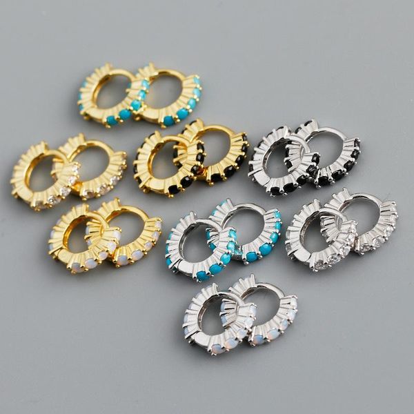 stud kamira 925 sterling silver korean simple colorful zircon circle earrings for women teen party cute romantic fashion jewelry, Golden;silver
stud kamira 925 sterling silver korean simple colorful zircon circle earrings for women teen party cute romantic fashion jewelry, Golden;silver