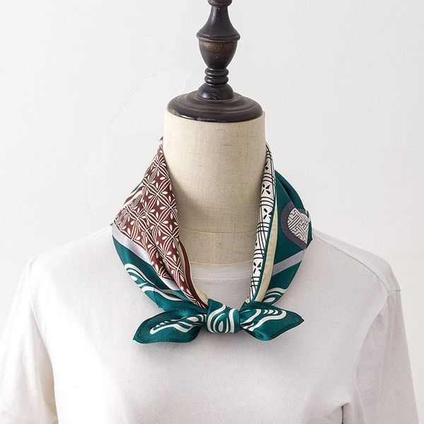 scarves women 100% silk square scarf hit color geometric print headwear shawl luxury neck ladies fashion hand kerchief bandanas, Blue;gray
scarves women 100% silk square scarf hit color geometric print headwear shawl luxury neck ladies fashion hand kerchief bandanas, Blue;gray