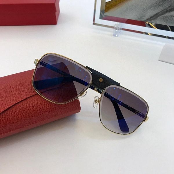 sunglasses metallic square gradient gold men's ct1135 classic women's fashion silver glasses, White;black
sunglasses metallic square gradient gold men's ct1135 classic women's fashion silver glasses, White;black