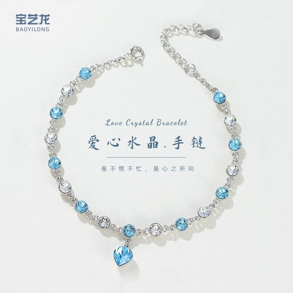 charm bracelets foreign trade high-end noble sterling silver bracelet adopts austrian crystal luxury cross-border factory whole, Golden;silver
charm bracelets foreign trade high-end noble sterling silver bracelet adopts austrian crystal luxury cross-border factory whole, Golden;silver