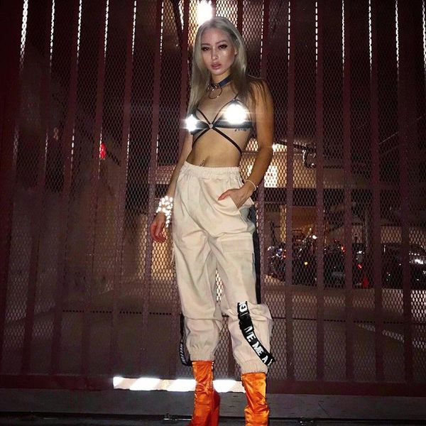 women's pants & capris women street fashion high waist letter ribbons loose casual cargo 2021 autumn pockets hip hop khaki trousers, Black;white
women's pants & capris women street fashion high waist letter ribbons loose casual cargo 2021 autumn pockets hip hop khaki trousers, Black;white