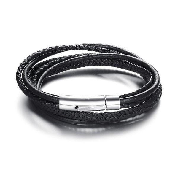 charm bracelets 2021 multi layers genuine leather fashion stainless steel push button bangle for women jewelry gift, Golden;silver
charm bracelets 2021 multi layers genuine leather fashion stainless steel push button bangle for women jewelry gift, Golden;silver