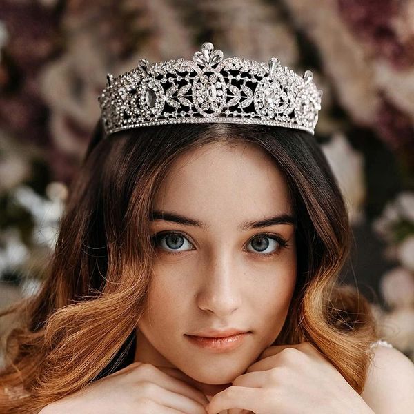 hair clips & barrettes queen crown crystal tiaras and crowns for women princess tiara headband wedding pageant prom party birthday accessori, Golden;silver
hair clips & barrettes queen crown crystal tiaras and crowns for women princess tiara headband wedding pageant prom party birthday accessori, Golden;silver