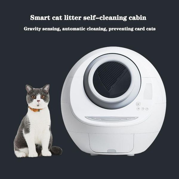 other cat supplies fully automatic self-cleaning closed litter box, large toilet, intelligent cleaning potty, pet
other cat supplies fully automatic self-cleaning closed litter box, large toilet, intelligent cleaning potty, pet