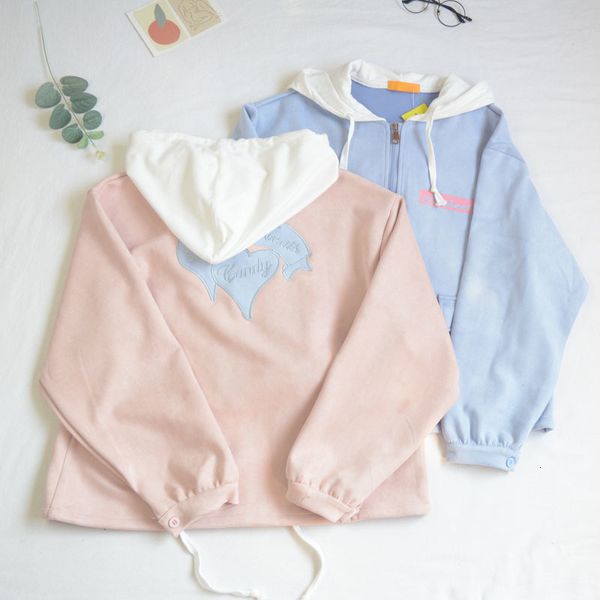 women's jackets sweet thin hooded coat long sleeve jacket cute heart embroidery girl fit fall winter colors pink blue e7wh, Black;brown
women's jackets sweet thin hooded coat long sleeve jacket cute heart embroidery girl fit fall winter colors pink blue e7wh, Black;brown