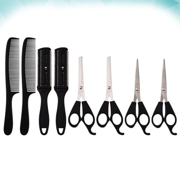 hair scissors 2 sets/8pcs practical comb set cutting styling tools barber shop supplies for daily use
hair scissors 2 sets/8pcs practical comb set cutting styling tools barber shop supplies for daily use