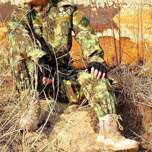 men's camouflage uniform army shirt pants special forces military combat work wear tactical plus size clothes set hunting sets, Camo
men's camouflage uniform army shirt pants special forces military combat work wear tactical plus size clothes set hunting sets, Camo