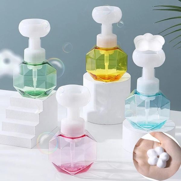 liquid soap dispenser flower shape foam for foaming pump plastic clear bottle travel shower gel bathroom storage
liquid soap dispenser flower shape foam for foaming pump plastic clear bottle travel shower gel bathroom storage