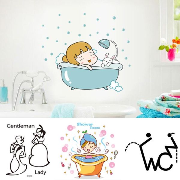 wall stickers removable cartoon creativity fashion waterproof home decor bathroom door decals diy art poster
wall stickers removable cartoon creativity fashion waterproof home decor bathroom door decals diy art poster