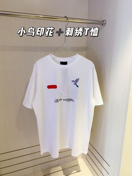 design clothing sequin bird embroidery large letter printed t-shirt women's sports leisure ice double-sided elastic half sleeve, White
design clothing sequin bird embroidery large letter printed t-shirt women's sports leisure ice double-sided elastic half sleeve, White