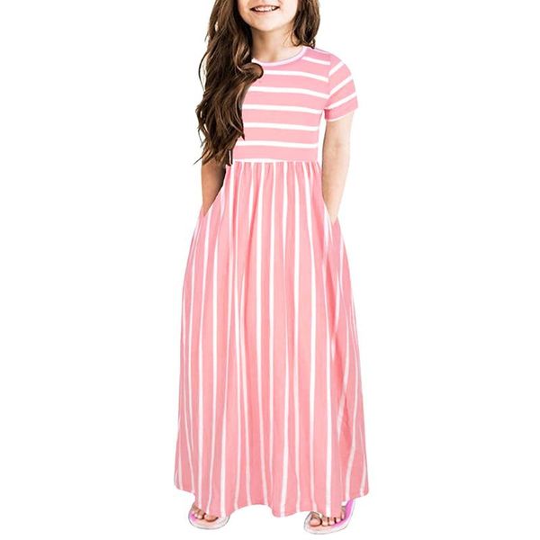 girl's dresses elegant toddler girls dress baby short sleeve striped print kids clothes from 2 to 7 years, Red;yellow
girl's dresses elegant toddler girls dress baby short sleeve striped print kids clothes from 2 to 7 years, Red;yellow