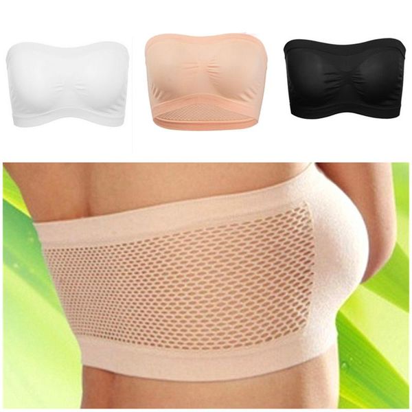 bustiers & corsets invisible bandeau for women girls strapless bra with hollow back wireless seamless padded bralette all-match h9, Black;white
bustiers & corsets invisible bandeau for women girls strapless bra with hollow back wireless seamless padded bralette all-match h9, Black;white