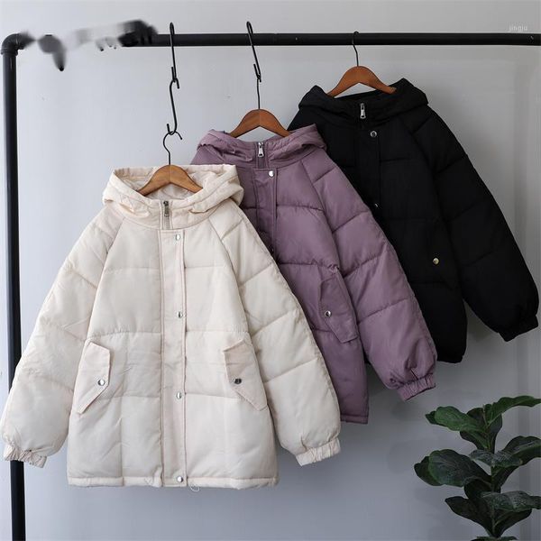women's down & parkas woman bubble coat autumn winter jacket thick black 2021 korean long sleeve casual loose oversized with hood
women's down & parkas woman bubble coat autumn winter jacket thick black 2021 korean long sleeve casual loose oversized with hood