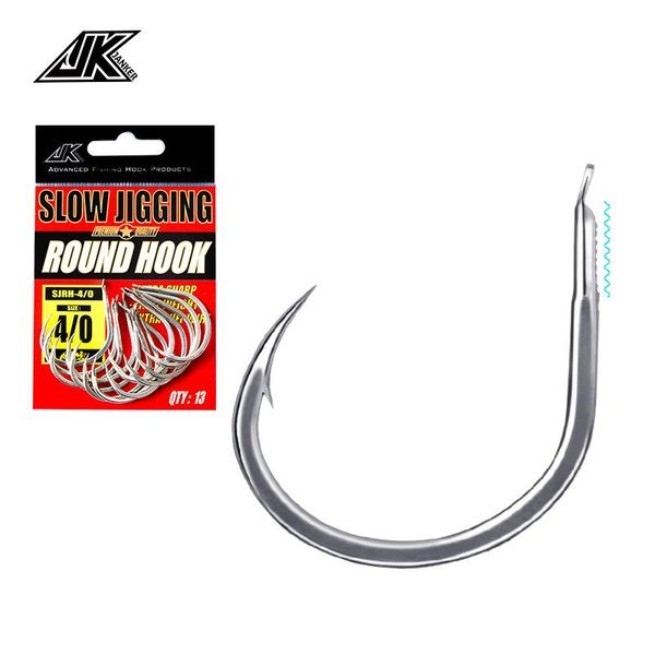 fishing hooks 1/0 2/0 3/0 4/0 slow jigging hook round light 2x sea carbon flat lure fishhook tuna jigs hamecon tackle
fishing hooks 1/0 2/0 3/0 4/0 slow jigging hook round light 2x sea carbon flat lure fishhook tuna jigs hamecon tackle