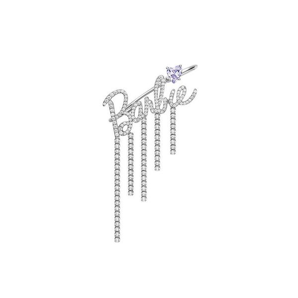 hef jewelry barbie tassel earring 925 sterling silver girl design pendant earrings without ear holes, Golden;silver
hef jewelry barbie tassel earring 925 sterling silver girl design pendant earrings without ear holes, Golden;silver