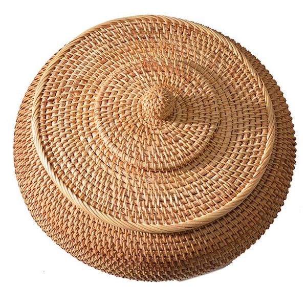 storage baskets rattan boxes with lid hand-woven multi-purpose wicker tray durable fiber round 11 inch diameter
storage baskets rattan boxes with lid hand-woven multi-purpose wicker tray durable fiber round 11 inch diameter