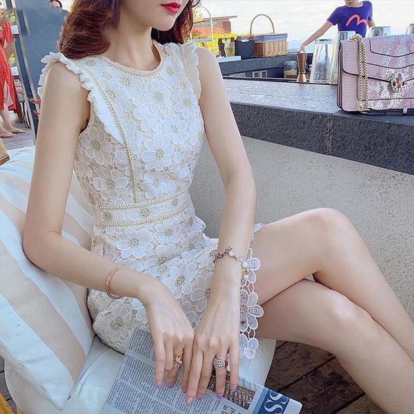 lace embroidery party summer temperament womens dress slim round neck high waist fashion office, Black;gray
lace embroidery party summer temperament womens dress slim round neck high waist fashion office, Black;gray