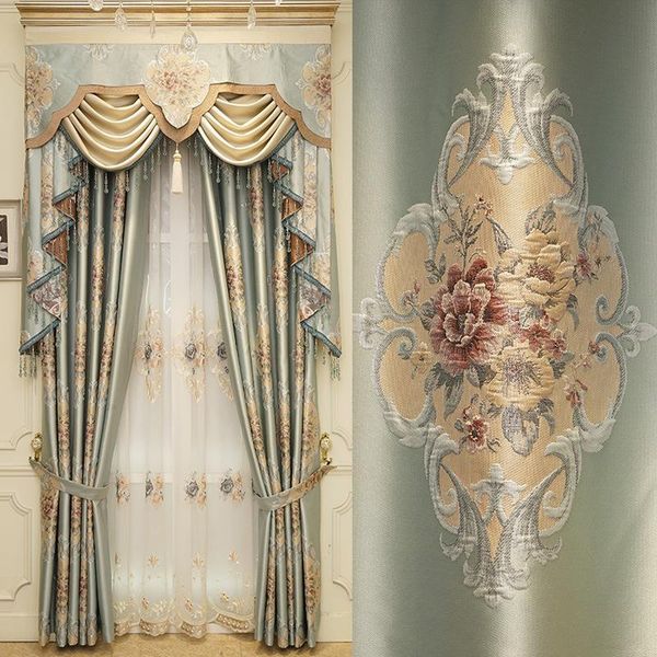 europe pastoral floral embossed jacquard luxury blackout curtains for bedroom living room sheer fabric drape curtain & drapes
europe pastoral floral embossed jacquard luxury blackout curtains for bedroom living room sheer fabric drape curtain & drapes