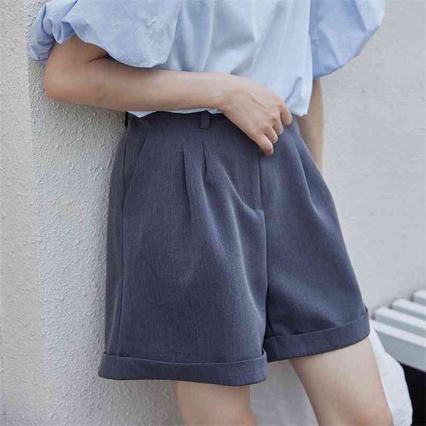 wide leg short women summer casual overalls fashion all-match high waist loose straight leisure plus size gray s girl 210601, White;black
wide leg short women summer casual overalls fashion all-match high waist loose straight leisure plus size gray s girl 210601, White;black