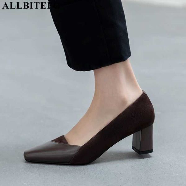 allbitefo genuine leather brand high heels party women shoes thick heels office ladies shoes autumn women heels 210611, Black
allbitefo genuine leather brand high heels party women shoes thick heels office ladies shoes autumn women heels 210611, Black