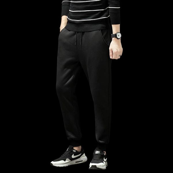 winter warm pants women men plus velvet padded casual long trousers thick elastic waist men's, Black
winter warm pants women men plus velvet padded casual long trousers thick elastic waist men's, Black