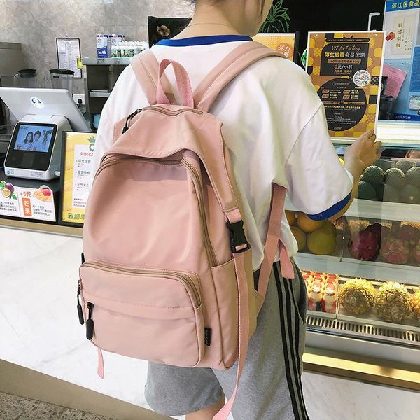 school bags women men nylon large capacity backpack college student teenagers mochila casual rucksack travel daypack
school bags women men nylon large capacity backpack college student teenagers mochila casual rucksack travel daypack