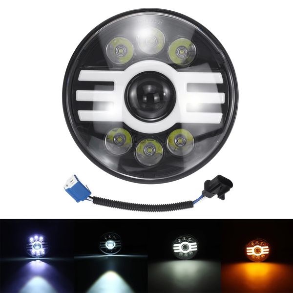 7" motorcycle halo ring led headlight front light ip68 for yamaha for honda for kawasaki
7" motorcycle halo ring led headlight front light ip68 for yamaha for honda for kawasaki