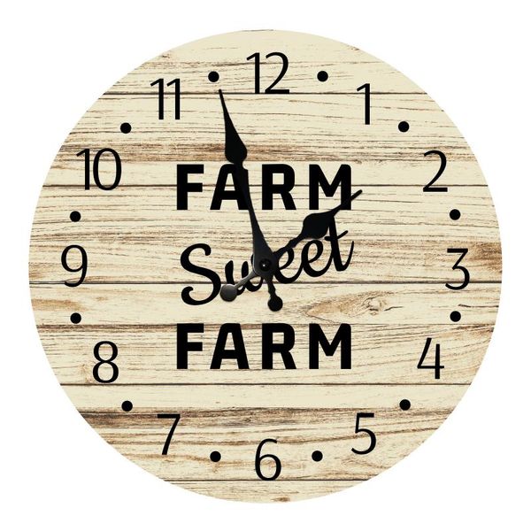 wall clocks farmhouse style decorative wooden clock retro silent quartz indoor round for living room bedroom home decor
wall clocks farmhouse style decorative wooden clock retro silent quartz indoor round for living room bedroom home decor