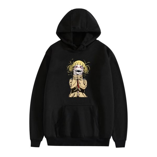 cartoon waifu girls' casual loose hooded sweater for men women in autumn and winter, Black
cartoon waifu girls' casual loose hooded sweater for men women in autumn and winter, Black