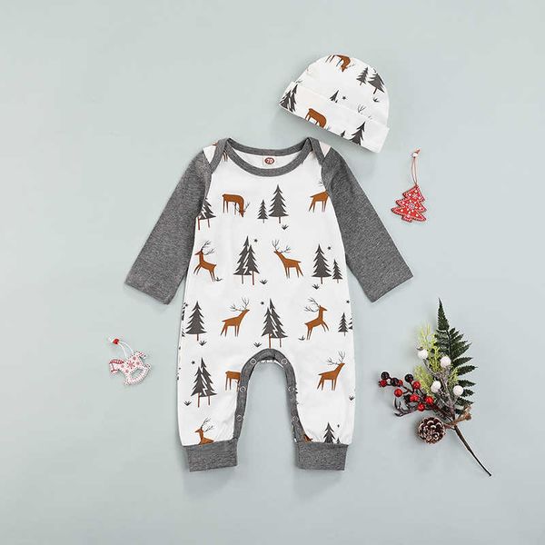 autumn newborn baby boys girls 2pcs soft long sleeve jumpsuit with hat cartoon christmas clothing g1023, White
autumn newborn baby boys girls 2pcs soft long sleeve jumpsuit with hat cartoon christmas clothing g1023, White