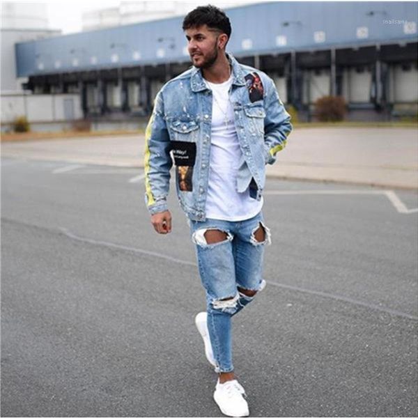 men's jeans 2021 autumn/winter denim trousers for men with broken knees fashion trend outdoor casual shopping comfortable me, Blue
men's jeans 2021 autumn/winter denim trousers for men with broken knees fashion trend outdoor casual shopping comfortable me, Blue
