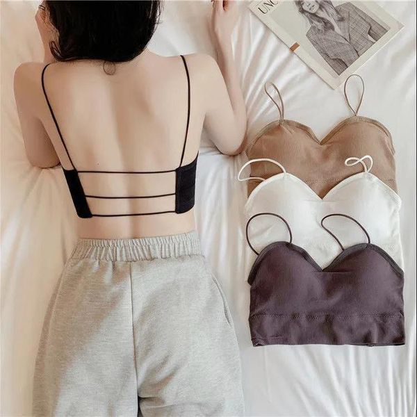 camisoles & tanks hollow small sling blouse, thin women's outer wear, style beautiful back, chest-wrapped tube inner bottoming vest, Black;white
camisoles & tanks hollow small sling blouse, thin women's outer wear, style beautiful back, chest-wrapped tube inner bottoming vest, Black;white